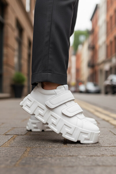 dehaine Men's sneakers, VSC Black, Velcro closure 092