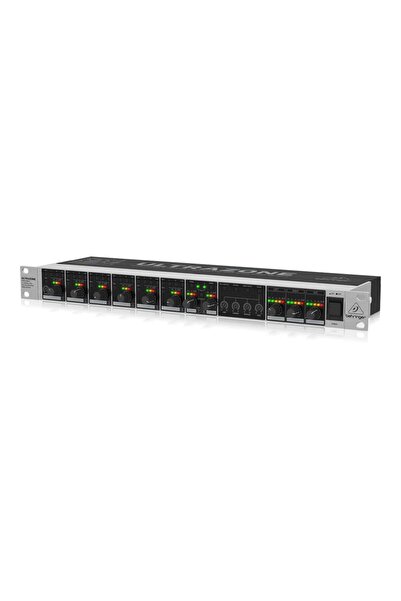 Hype Store ZMX8210 V2 جهاز خلط احترافي ذو 8 قنوات مع جهاز تحكم عن بعد ومنفذ ربط