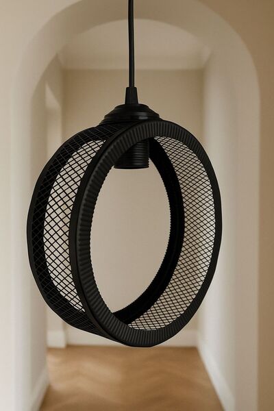 afralya home Yuvarlak Gold Sarkıt Avize Modern Avize ( Duy dahil)