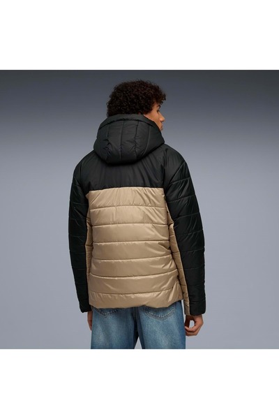 Puma Ess Hooded Padded Jacket 685211 Men's Coat Sand