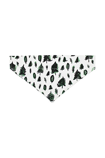 Lovedbaby Bandană pentru câini și pisici – Accesoriu festiv din bumbac, brad de Crăciun (S/M, L/XL)