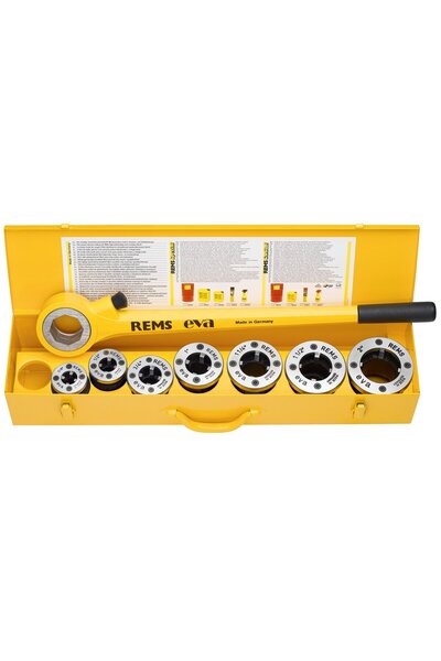 REMS Clupa filetat Eva Set R 1/2 - 2" R 1/2-3/4-1-1 1/4-1 1/2-2" 520017