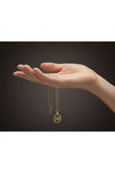 TabiTela 8 ayar altın kolye ucu F&M GM9793 0.5 gr