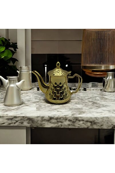 cc bin shihon Luxurious teapot/teapot encrusted with stainless steel, 800ml