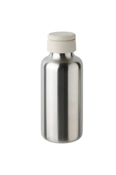 Hype Store Enkelspärig Water Bottle Stainless Steel/Beige 0,5 L