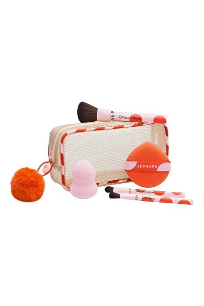 SEPHORA COLLECTION Makeup Brushes and Accessories gift set, contains 3 brushe...