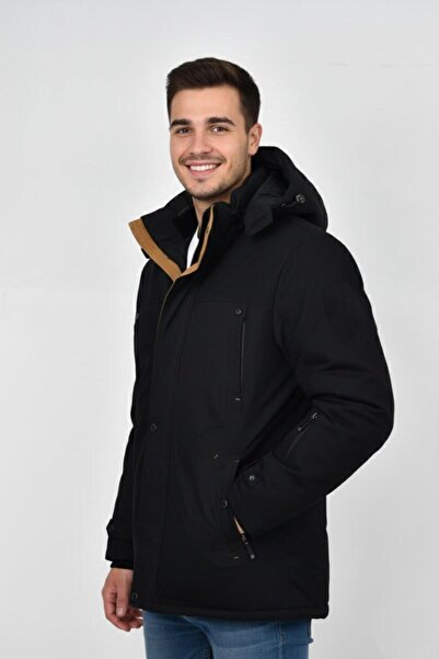 DYNAMO Men's Hooded Sports Coat Regular Fit 3338 Bgl-St04903