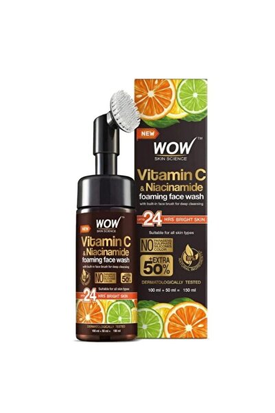 Hype Store WOW Skin Science C Vitamini Yüz Yıkama Köpüğü Fırçalı Yüzde Doksan...
