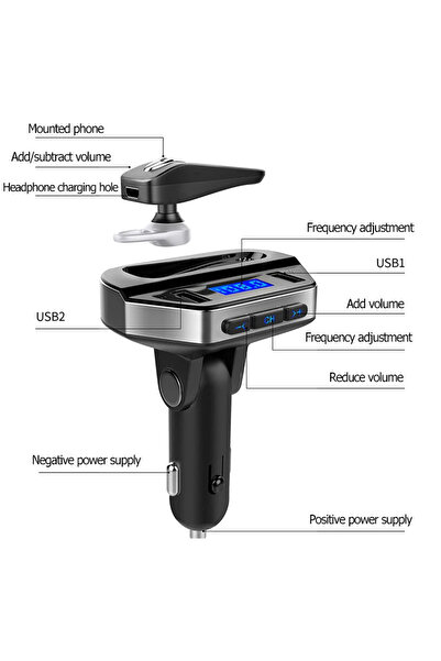 Alex V6 MP3 Modulator Kit with Handsfree Bluetooth Headset