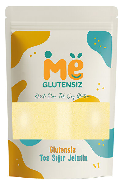 Glutensiz Me 250 Gr Glutensiz Sığır Jelatin Tozu 240 Bloom (Saf, Doğal ve Ori...