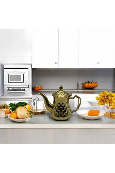 cc bin shihon Luxurious teapot/teapot encrusted with stainless steel, 800ml