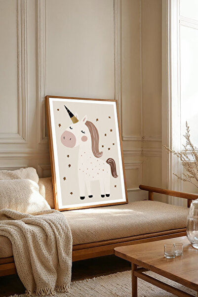 Dekorsiahome Tek Parça Ahşap Çerçeveli Oturma Odası Salon Mutfak Tablosu TK1881