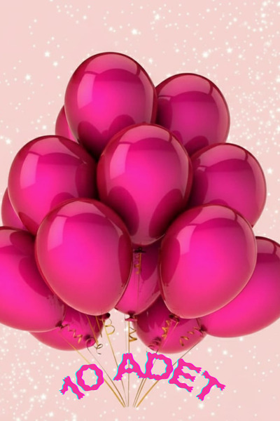 Baloncu Demmo 10 بالونات معدنية وردية، حب، رومانسية، حب، أعياد الميلاد، الحفلات