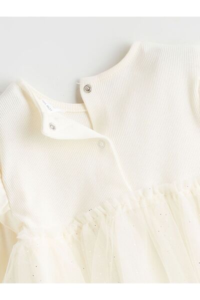 LC Waikiki Lcw Baby Crew Neck Baby Girl Princess Dress