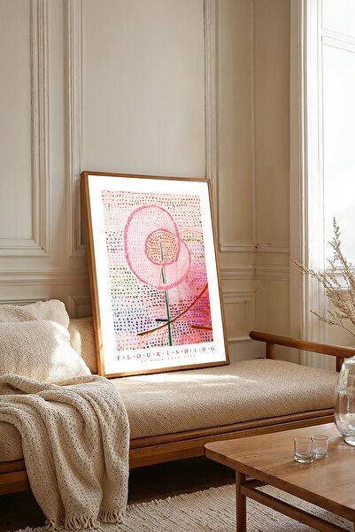 Dekorsiahome Tek Parça Ahşap Çerçeveli Oturma Odası Salon Mutfak Tablosu TK1876