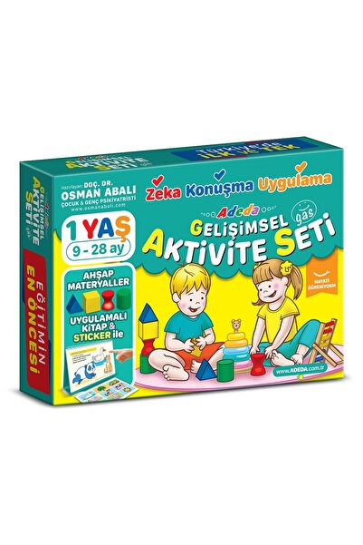 Adeda Yayınları 1 Yaş Gelişimsel Aktivite Seti