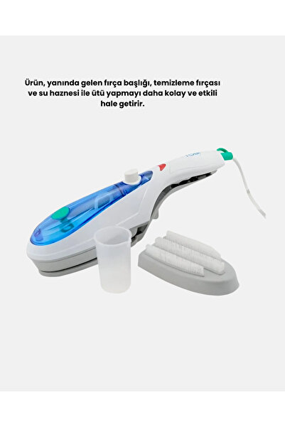 soonaksesuar Mini steam travel iron - quick heat-up, deodorization, portable iron for all fabrics