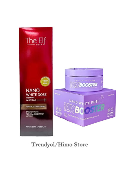 The elf Nano White Dose Set 10X Whitening Set for Tone-Up, Hydrating & Anti-A...