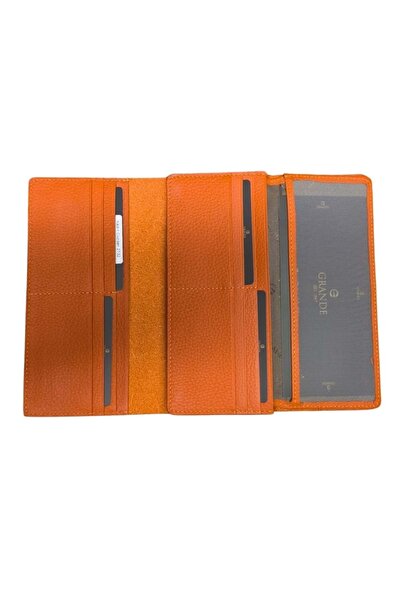 Grande - 2732 | Hakiki Deri Kadın Cüzdanı