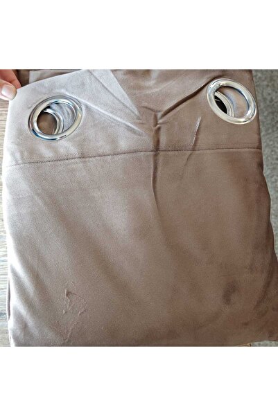 OEM FRENCH VELVET DRAPERY WITH READY-MADE RINGS 150X250CM-2 PIECES