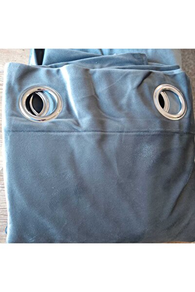 OEM FRENCH VELVET DRAPERY WITH READY-MADE RINGS 150X250CM-2 PIECES