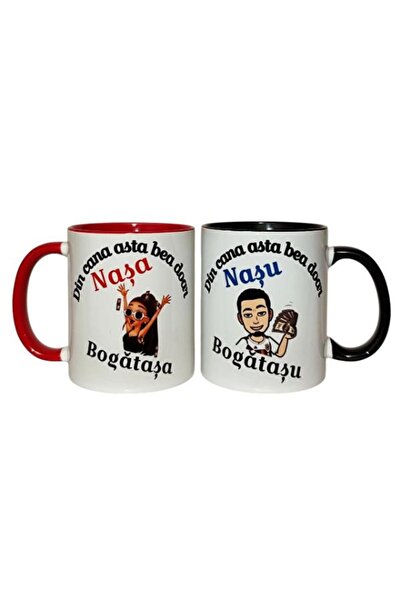 OEM Set of 2 Personalized Mugs Gift for Godparents