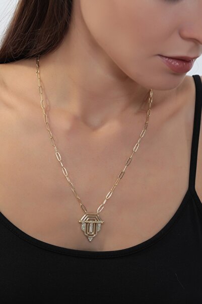 Bijuty قلادة سيريناي ليلى الذهبية للنساء - لون ذهبي (قلادة سيريناي) (مع هدية ...