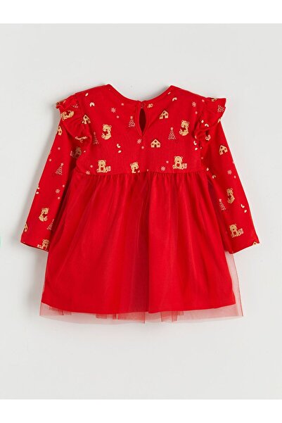 LC Waikiki Lcw Baby Crew Neck Baby Girl Tutu Dress