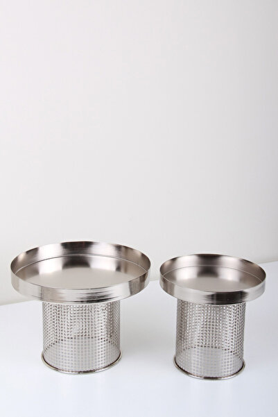 Generic Cake and dessert stand set + serving tray set + tissue box holder in a royal design