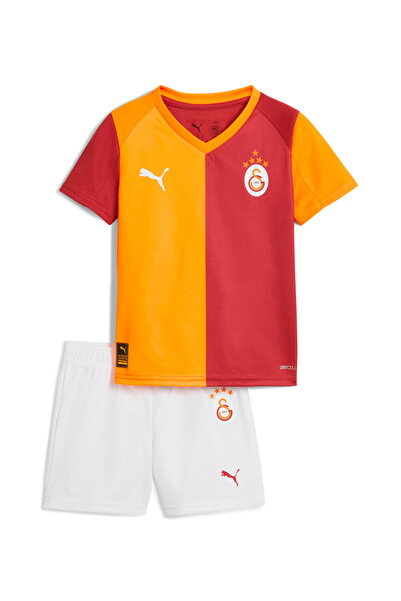 Puma Ελαστική μέση, Στάνταρ Πορτοκαλί - Κόκκινο Σετ Σορτς για Αγόρια 77983101...