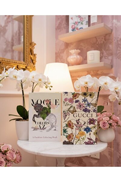 MY LOVE ÇİÇEKÇİLİK Set of 2 Book-Looking Decorative Boxes (Premium Quality)