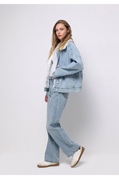 Colin's Straight Fit Mid Waist Full Length Leg Women's Indigo Jean Pants