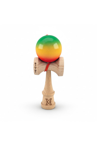 Berbis Kendama X Rubber Grip Originala - Cupe Mari - Jucarie din Lemn, 18 cm,...