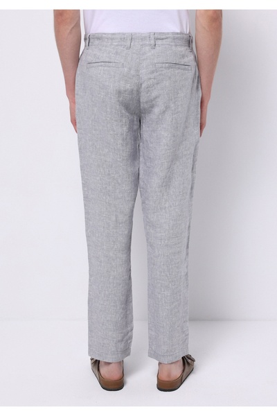 Colin's Regular Fit Mid Waist Long Leg Men's Gray Trousers