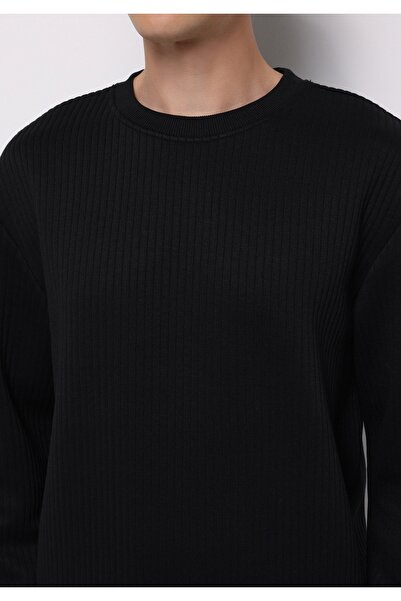 Colin's Мъжки черен суитшърт Comfort Fit