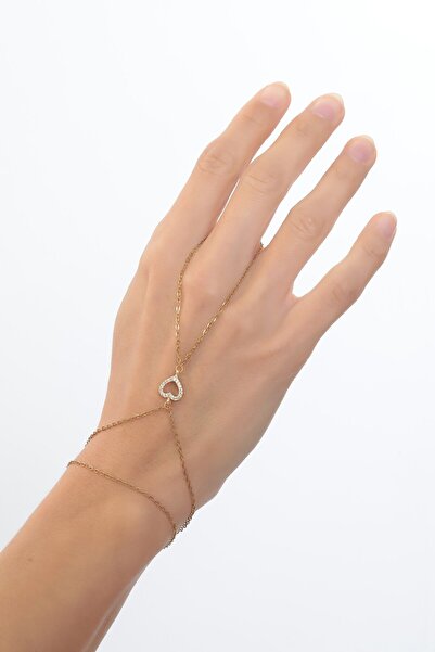 Bijuty Women's Heart Steel Shahmeran - Gold Color - (with Surprise Gift)