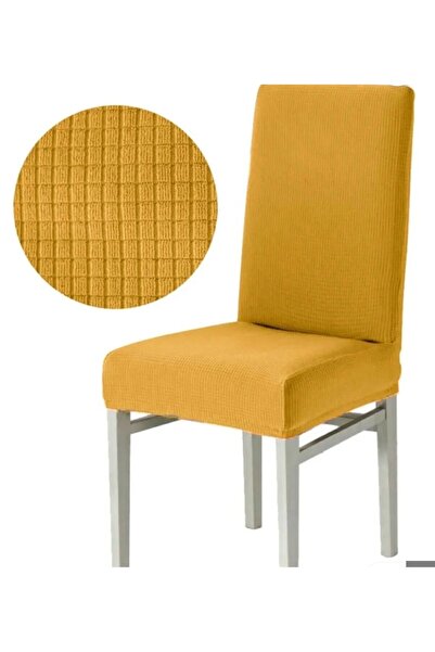 DMK Home Likralı Sandalye Örtüsü, Lastikli Esnek Sandalye Kılıfı 1 Adet