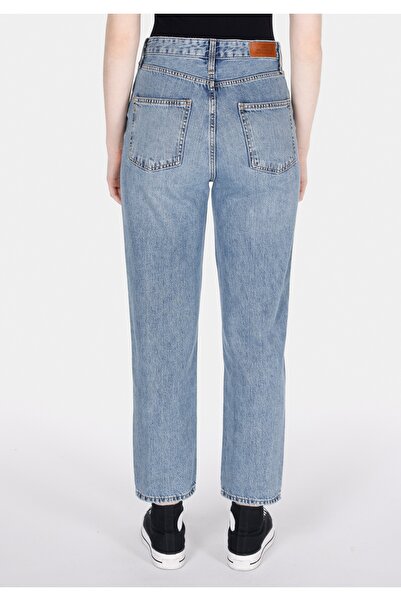 Colin's Прямий крій, висока талія, прямі штанини, жіночі джинси з легкого індиго-деніму