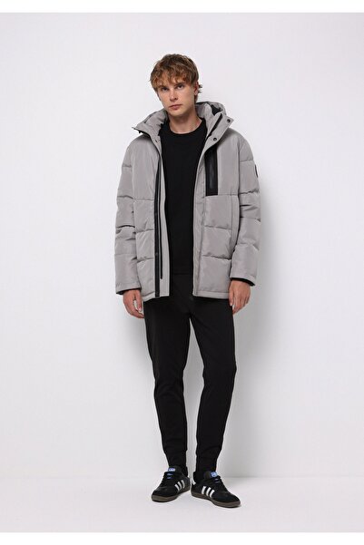 Colin's Regular Fit Erkek Gri Kaban