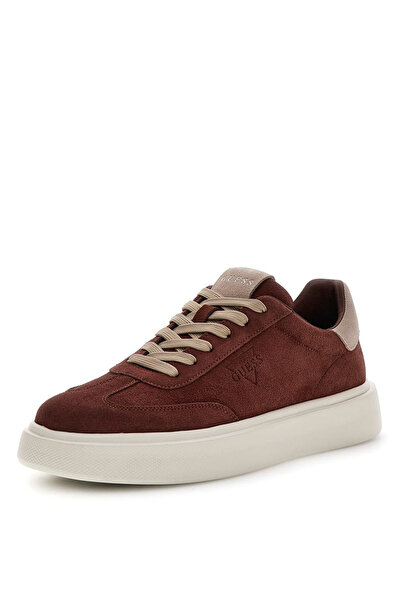 Guess Kahve - Krem Erkek Sneaker PLAZA