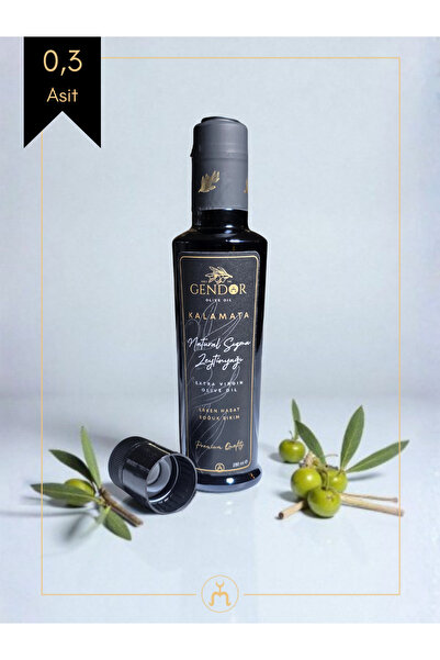 Gendor Olive Oil Kalamata İlk Hasat Natural Sızma Zeytinyağı 250ml