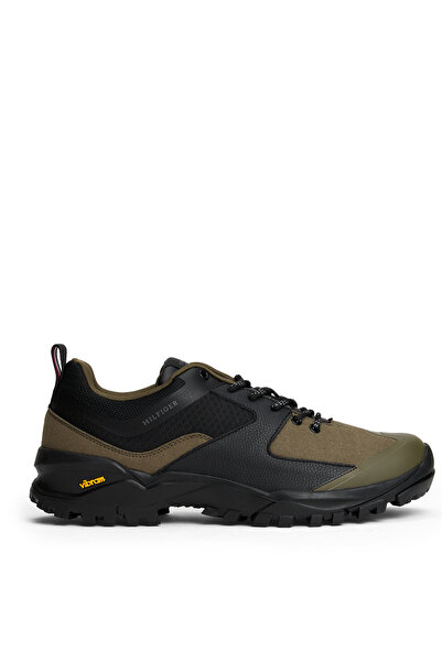Tommy Hilfiger Çok Renkli - Haki Erkek Sneaker VIBRAM LOW RUNNER TECH