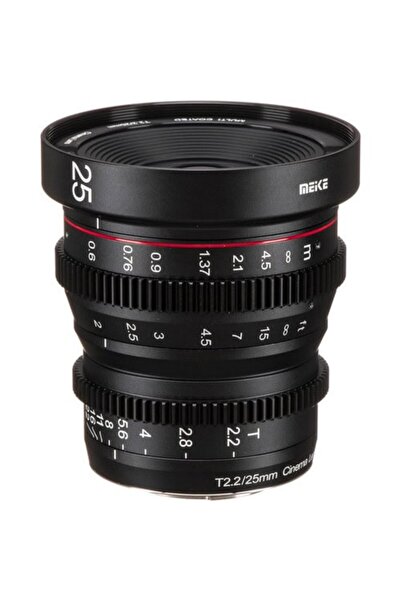 Meike Obiectiv manual Cine 25mm T2.2 pentru montură Sony E-Mount