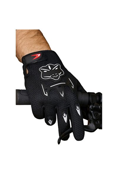 Vadodara Men's Sports Gloves, Breathable Nylon, Firm Grip and Thermal Comfort, Size L