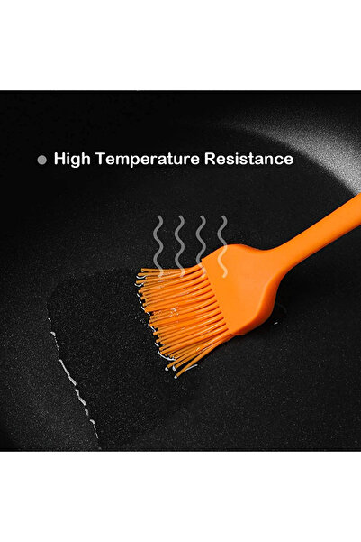 Blythornix Silicone Pastry Brushes for Baking and Cooking, Food Basting Brush for Grill, Oil Brush Set 4 Packs