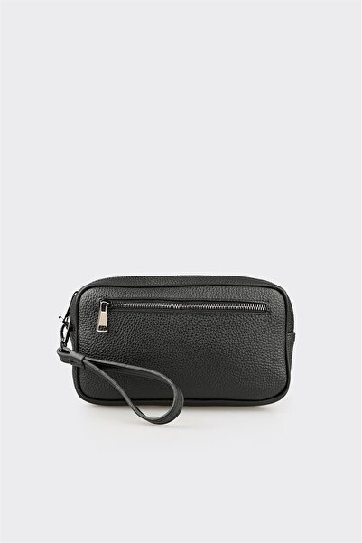 Elle Shoes Siyah Erkek Küçük El Çantası