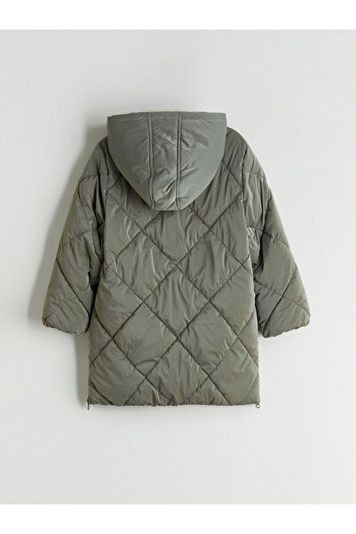 LC Waikiki Lcw Kids Quilted Patterned Girl's Puffer Jacket