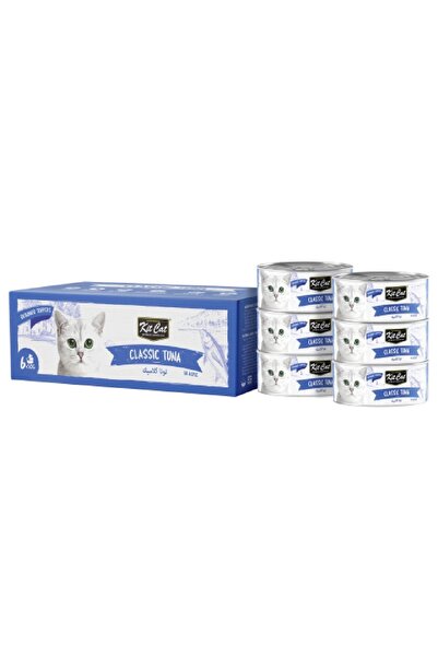 Kit Cat كت كات علب متعددة تونا منزوع العظم كلاسيك 50x6غ