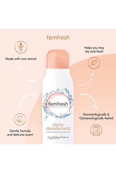Femfresh Fem Fresh Intimate Deodorant Spray - 125ml
