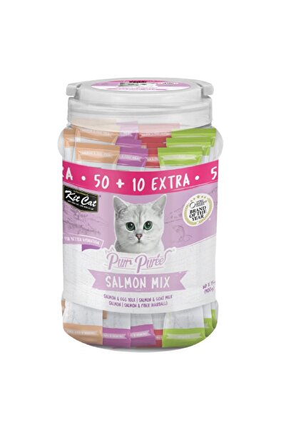 Kit Cat كت كات مكافآت حزمة متنوعة صفار البيض(15x10+50غ)